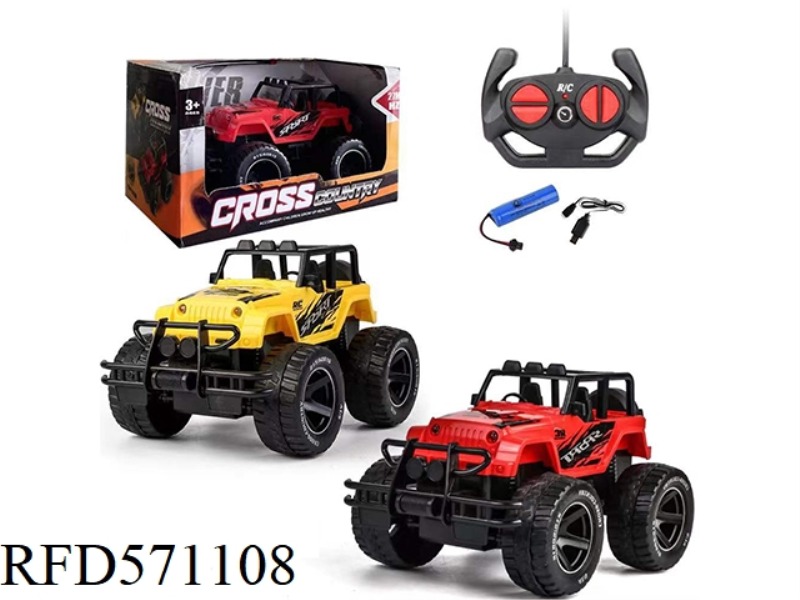 1:18 OFF-ROAD REMOTE CONTROL CAR WITH LIGHTS