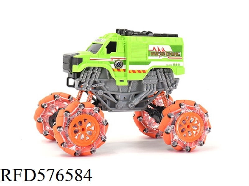 1:14 WIND FIRE WHEEL SIDE RESCUE CLIMBING REMOTE CONTROL VEHICLE