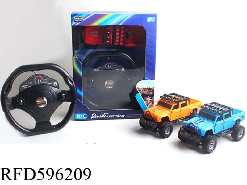 1:18 FOUR-WAY OFF-ROAD REMOTE CONTROL CAR WITH LIGHTS
