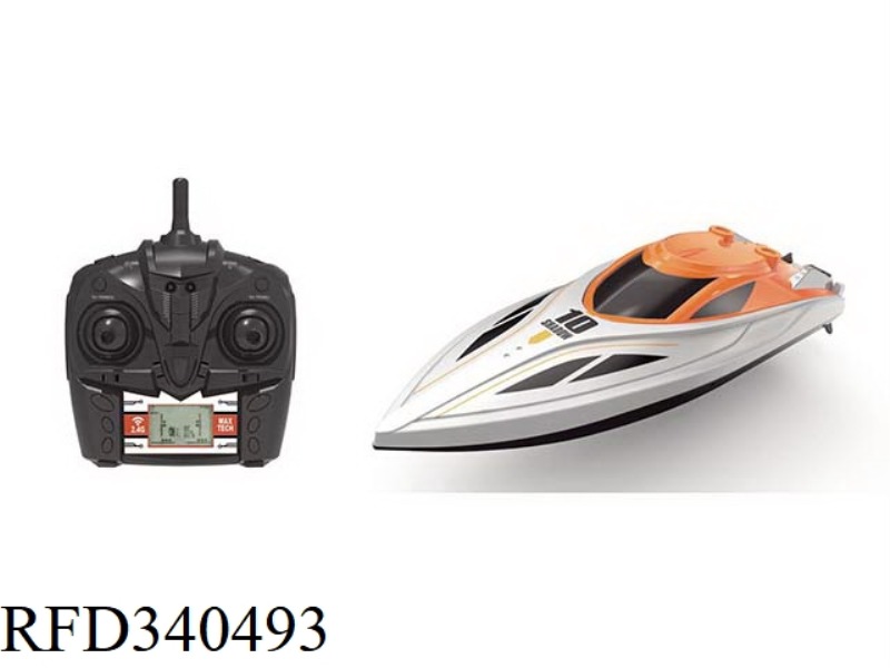2.4G REMOTE CONTROL HIGH-SPEED BOAT WITH LCD DISPLAY