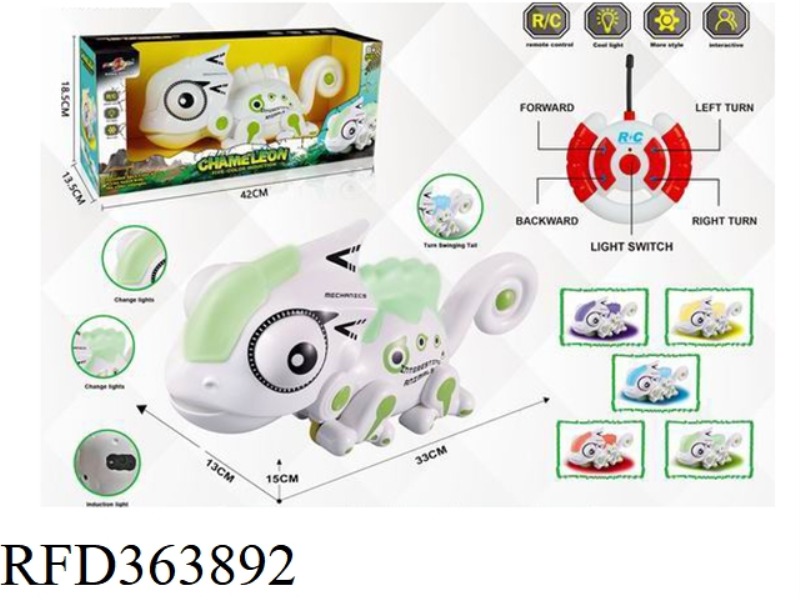 FOUR-WAY REMOTE CONTROL INDUCTION CHAMELEON (NOT INCLUDE) 27 FREQUENCY