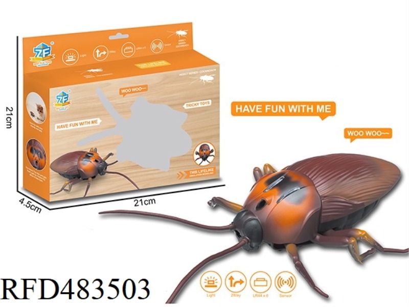 INTELLIGENT INDUCTION OBSTACLE AVOIDANCE COCKROACH