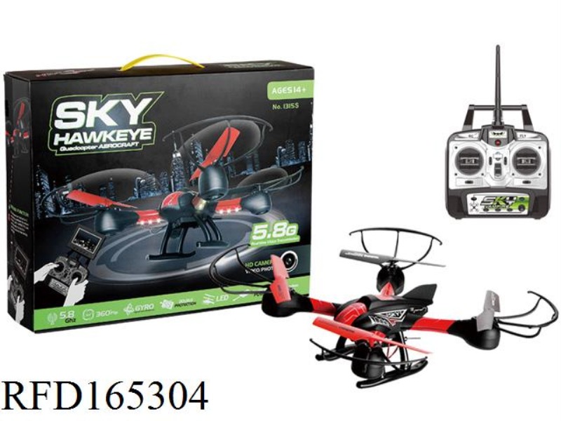 SKY HAWKEYE 4 CH FOUR-WINGED AIRCRAFT WITH THE FUNCTION OF REAL-TIME TRANSMISSION
