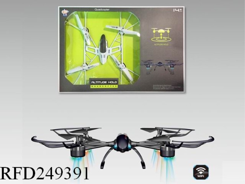 4-AXIS AIRCRAFT WITH SET HIGH BAND WITH  WIFI FUNCTION（0.3MP CAMERA）
