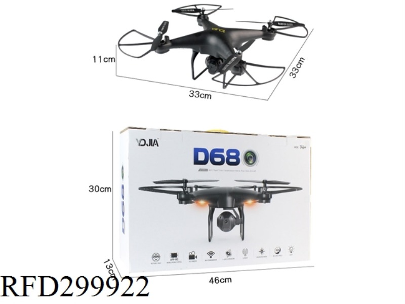 QUADCOPTER WITH 2 MILLION WIFI