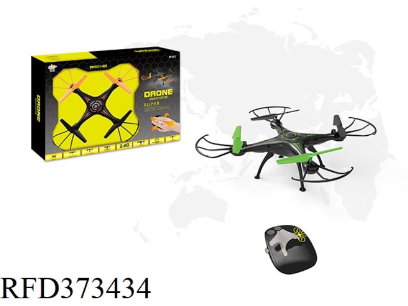 GESTURE REMOTE CONTROL-4-AXIS AIRCRAFT WITH HEIGHT SETTING FUNCTION （WITH 300,000 WIFT CAMERAS）