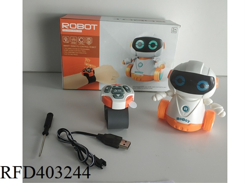 WATCH REMOTE CONTROL ROBOT REMOTE CONTROL + LIGHTING + SOUND EFFECTS