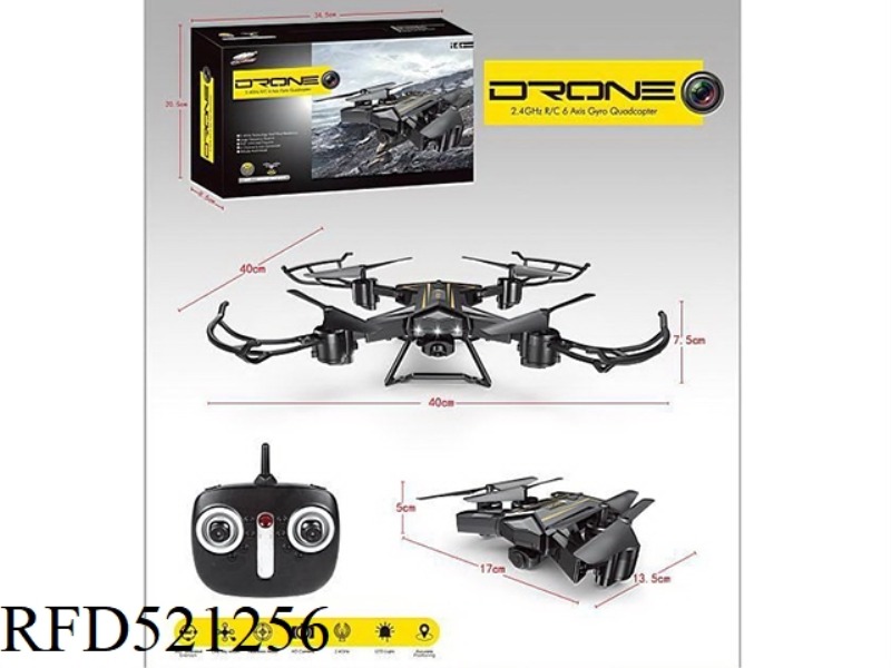 REMOTE CONTROL FOUR AXIS WITH GYROSCOPE WITH USB (WITH WIFI)