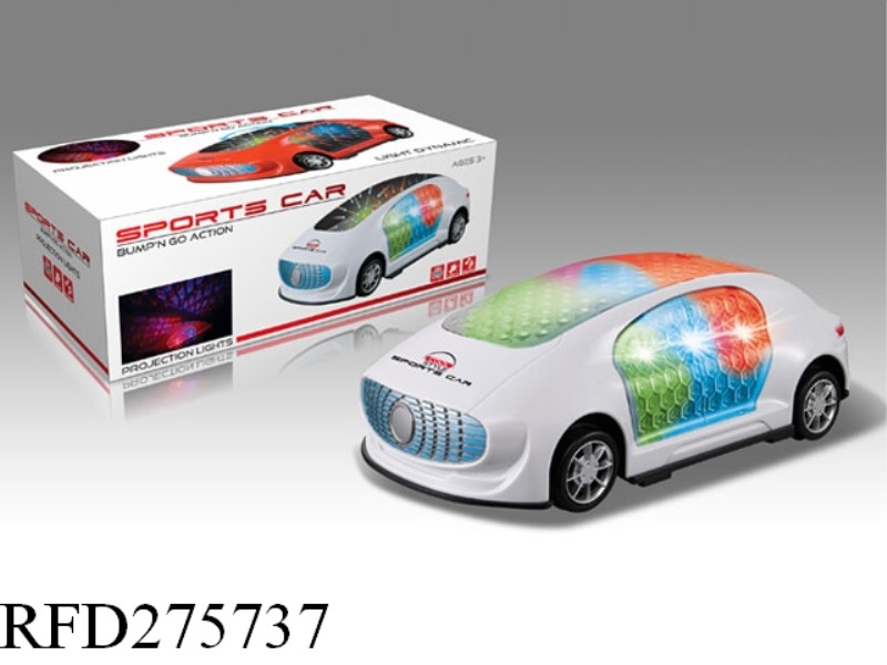 B/O UNIVERSAL CAR WITH 3D PROJECTION LIGHT