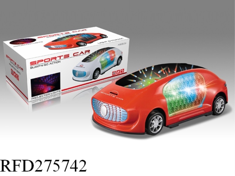 B/O UNIVERSAL CAR WITH 4D ROTATE PROJECTION LIGHT
