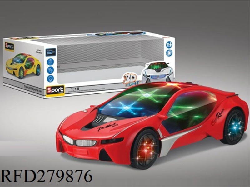 3D ELECTRIC TOY CAR