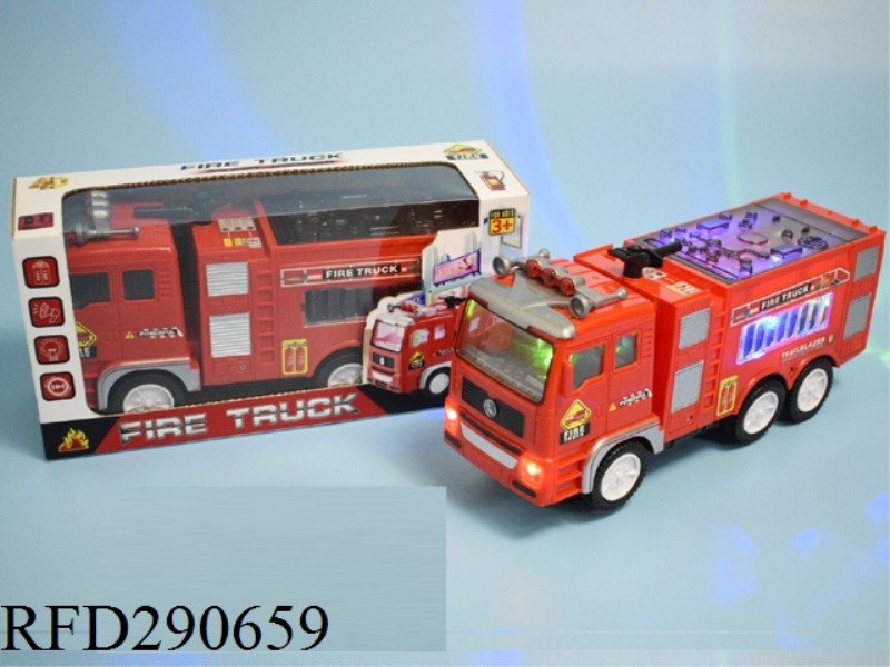 B/O FIRE FIGHTING TRUCK WITH 4D LIGHT