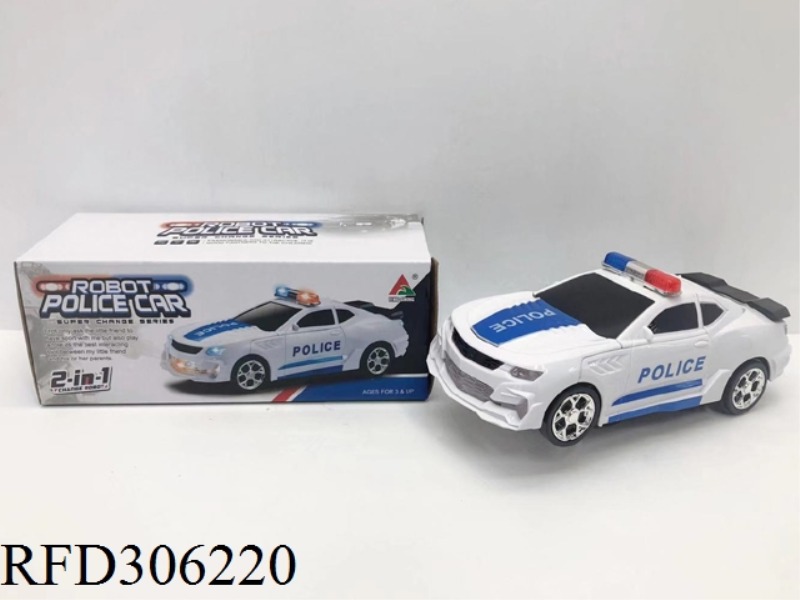 B/O TRANSFORMATION POLICE CAR