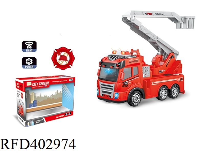 ELECTRIC UNIVERSAL FIRE FIGHTING GONDOLA WITH LIGHT AND MUSIC
