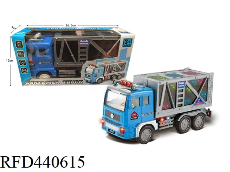 4D LIGHTING ELECTRIC CONTAINER TRUCK