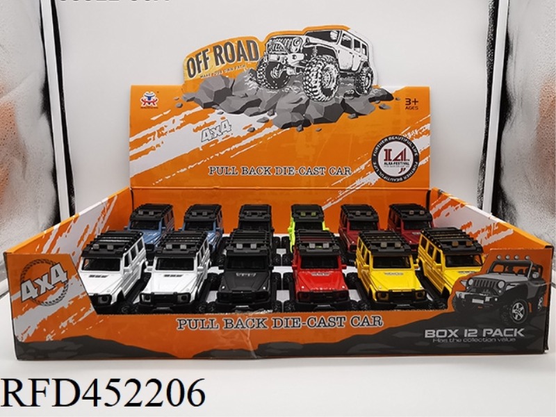 OFF-ROAD SHOCK ABSORBING BIG WHEEL MERCEDES-BENZ WITH SOUND AND LIGHT (12PCS)