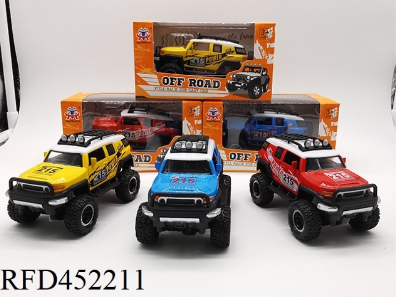 OFF-ROAD SHOCK ABSORBER BIG WHEEL TOYOTA FJ WITH SOUND AND LIGHT