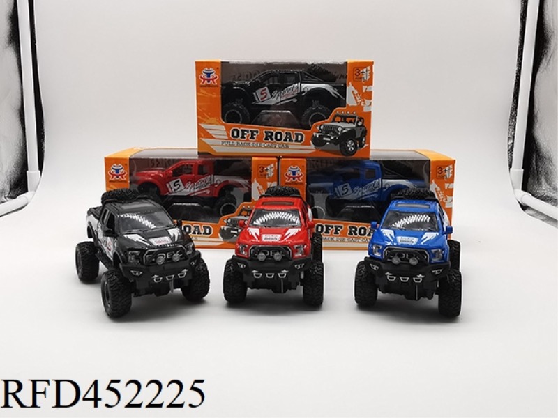 OFF-ROAD SHOCK ABSORBER BIG WHEEL RAPTOR WITH SOUND AND LIGHT