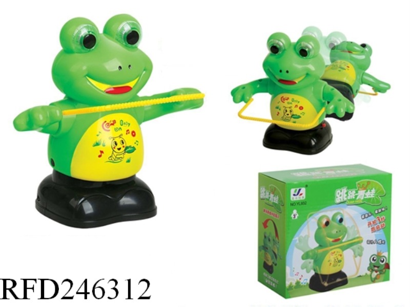 B/O FOPE SKIPPING FROG WITH LIGHT AND MUSIC
