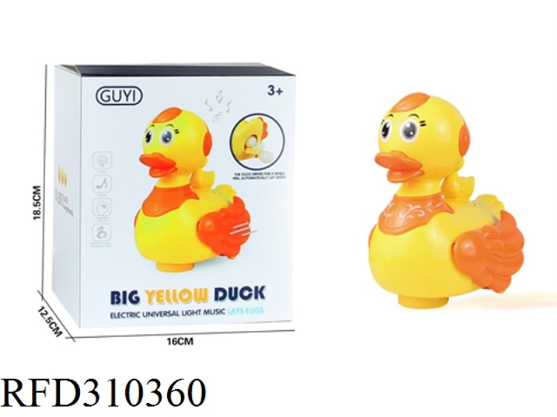 B/O LAY EGG DUCK WITH LIGHT AND MUSIC