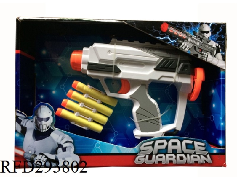 B/O SOFT BULLET GUN WITH SOUND AND LIGHT (WITH BULLET 4PCS)