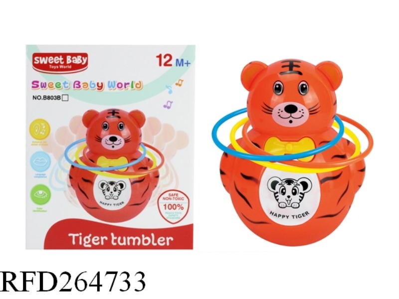 TIGER TUMBLER WITH MUSIC&LIGHT (WITH RING)