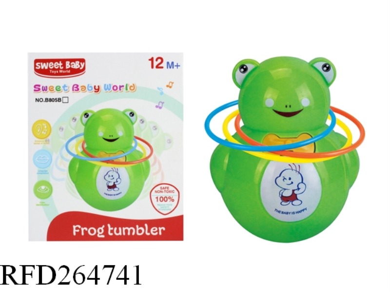 FROG TUMBLER WITH MUSIC&LIGHT(WITH RING)
