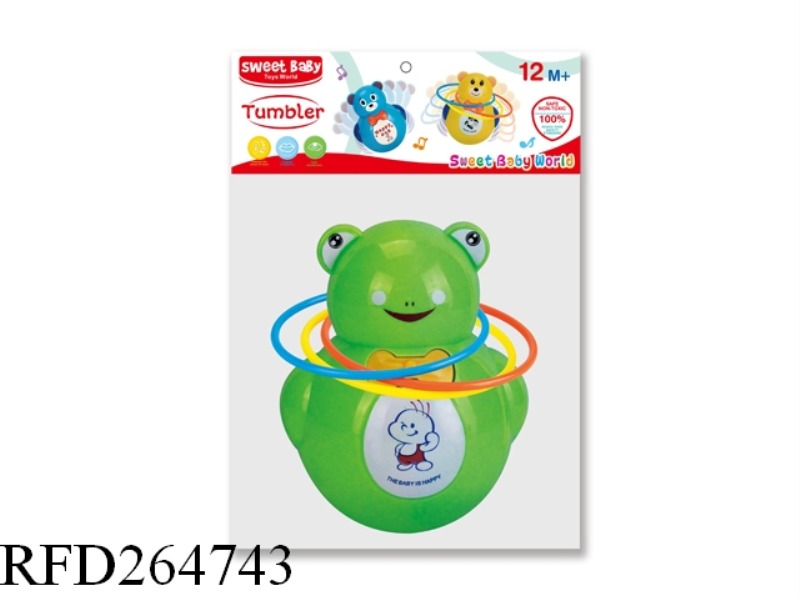 FROG TUMBLER WITH MUSIC&LIGHT(WITH RING)