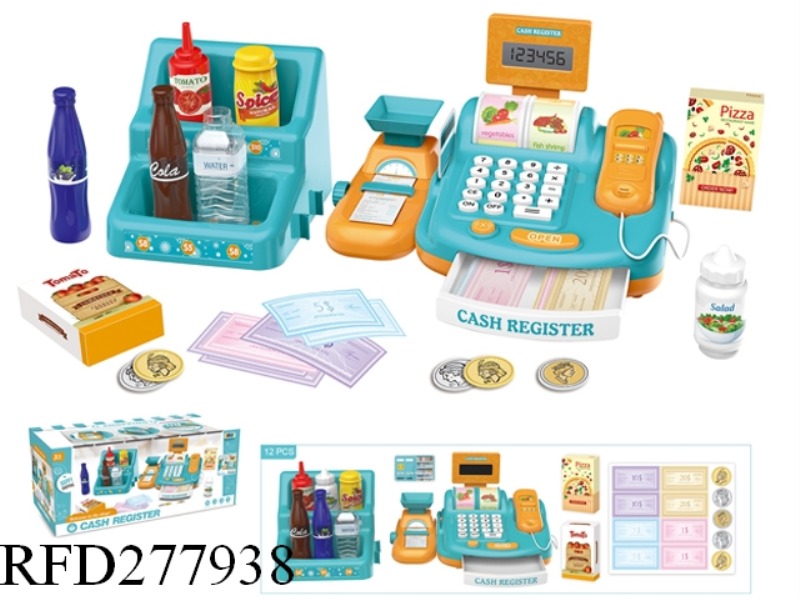CASH REGISTER WITH SOUND,CALCULATE AND PUBLIC ADDRESS FUNCTION