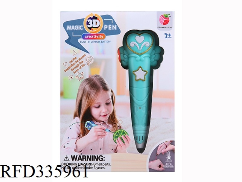 MAGIC 3D PAINTING PEN( INCLUDE BATTERY)