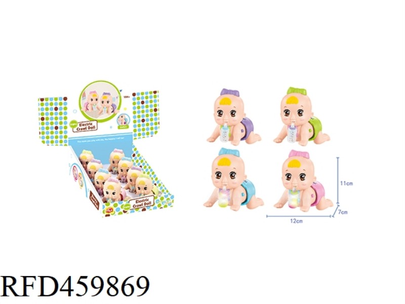PUZZLE ELECTRIC SOUND AND LIGHT MUSIC CLIMBING BABY (8PCS)