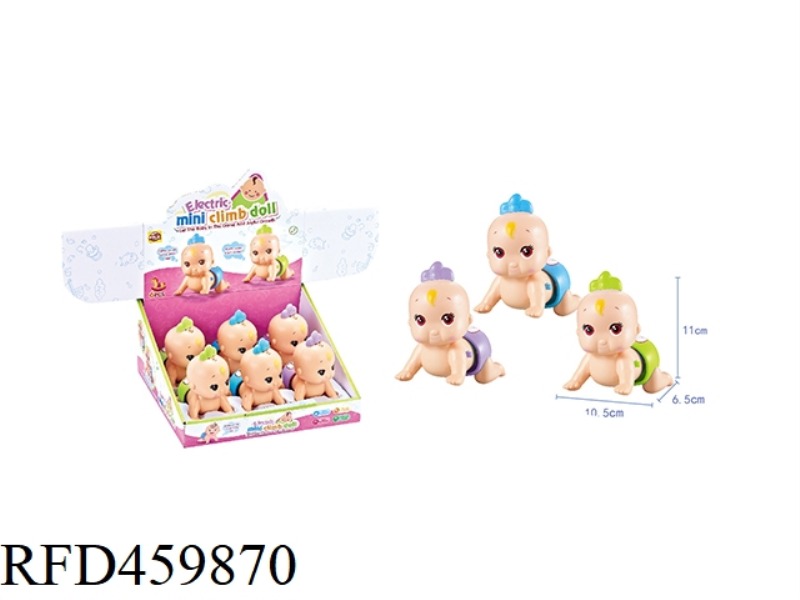 PUZZLE ELECTRIC MUSIC CLIMBING BABY (6PCS)