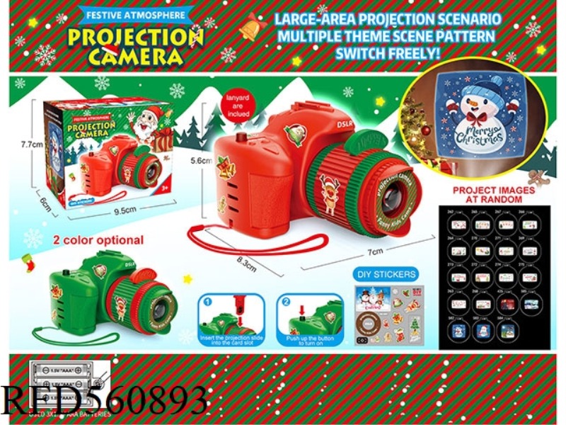 CHRISTMAS PROJECTION CAMERA TOY