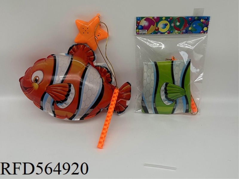FIVE-POINTED CLOWNFISH WITH LANTERNS (WITH LIGHTS AND MUSIC)