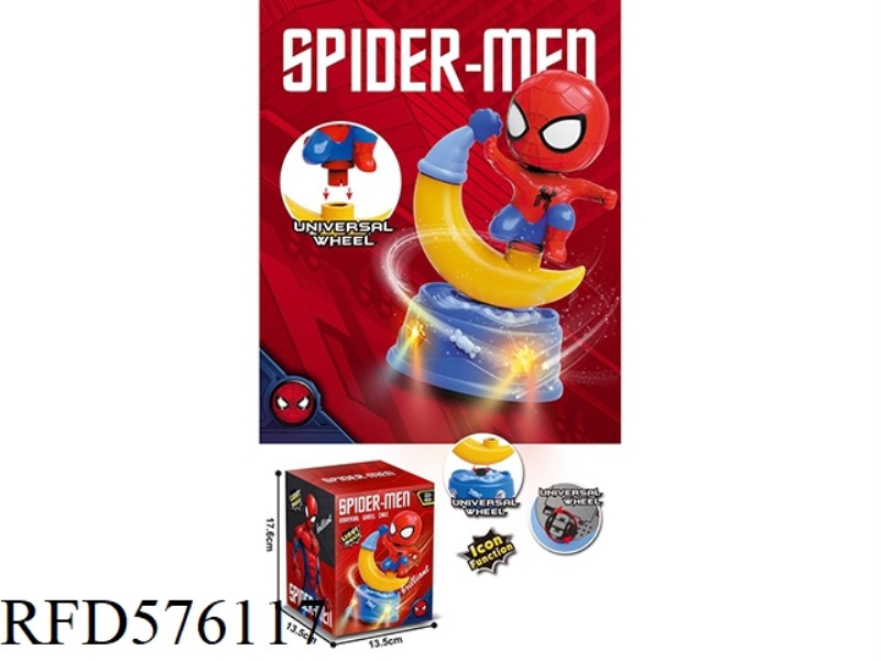 ELECTRIC SPINNING MOON SPIDER-MAN