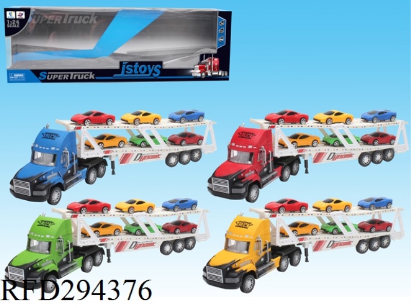 FRCTION TRUCK WITH 6 CAR