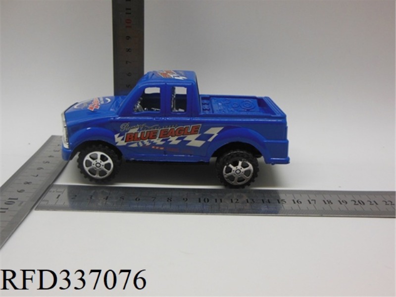 PAINT AND ELECTROPLATING RIDE INERTIAL PICKUP TRUCK