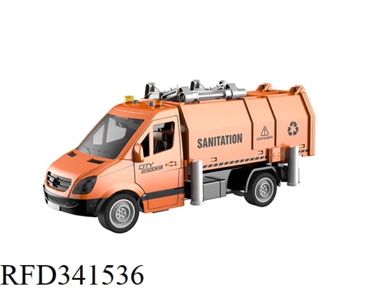 1:16 INERTIAL SANITATION VEHICLE (WITH LIGHT AND SOUND)