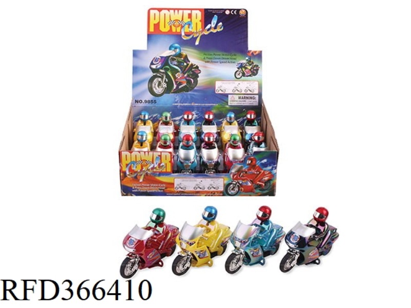 INERTIAL ACCELERATION MOTORCYCLE (12PCS)