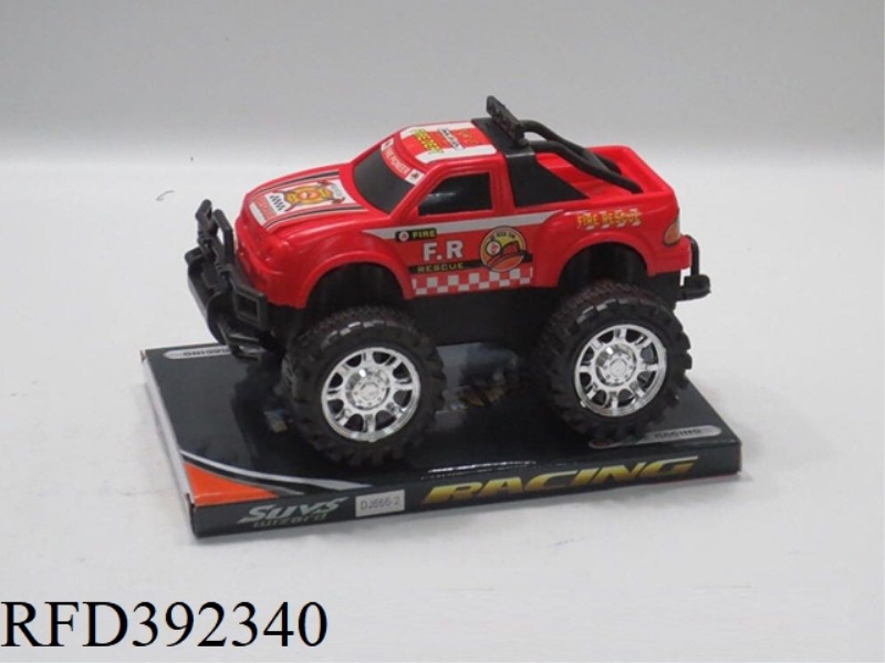22CM SOLID COLOR INERTIAL AMBULANCE/POLICE CAR/FIRETRUCK (3 TYPES MIXED)