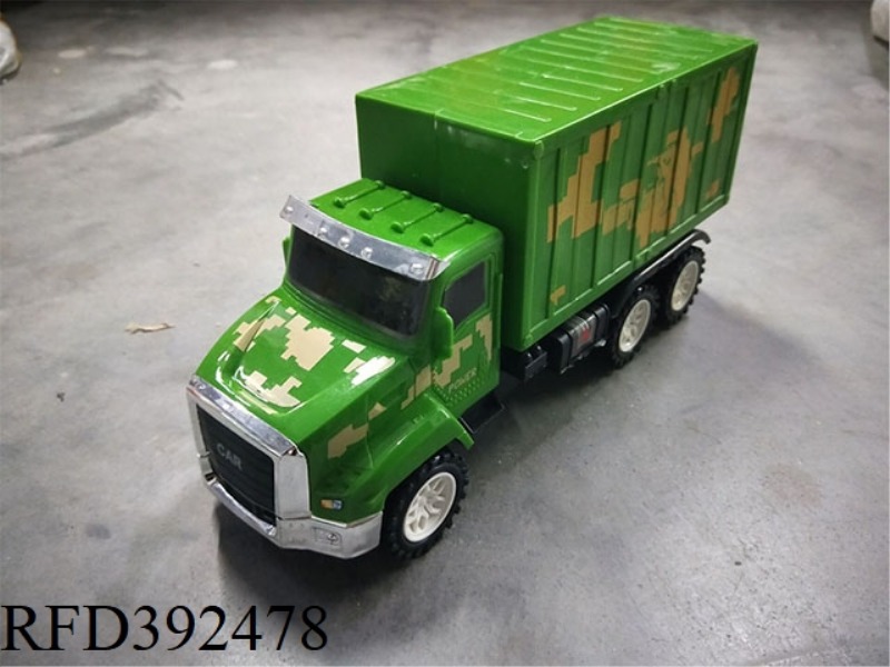INERTIAL MILITARY CONTAINER TRUCK