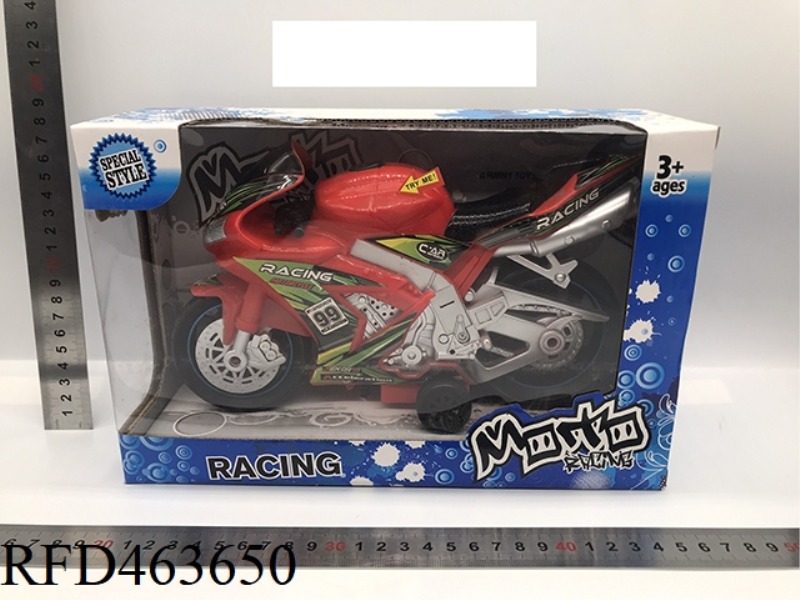 MUSIC AND LIGHT RACING INERTIAL MOTORCYCLE