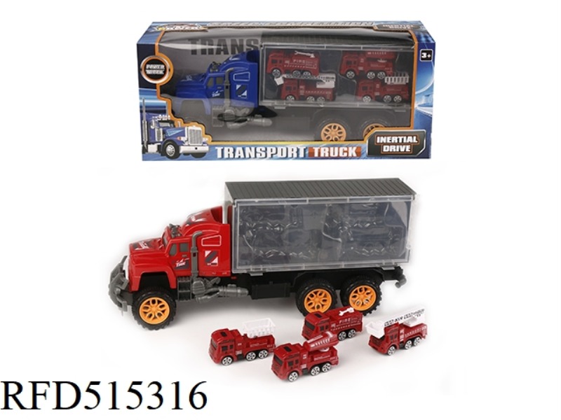 INERTIA TRACTOR CAR TOWS 4 FIRE PROTECTION (PLASTIC)