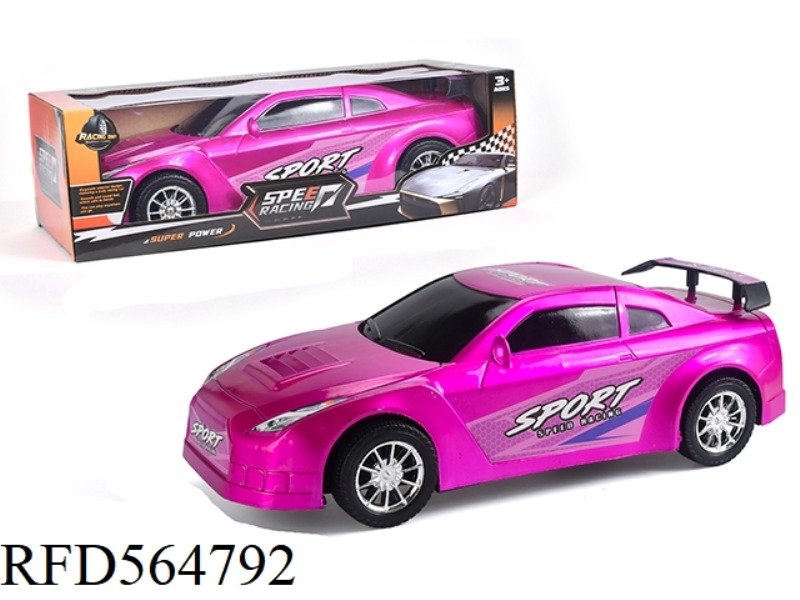 INERTIAL SPORTS CAR BRIGHT PINK