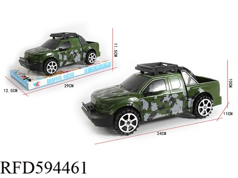 F1501:16 FORD RAPTOR CROSS-COUNTRY INERTIA MILITARY SIMULATION VEHICLE