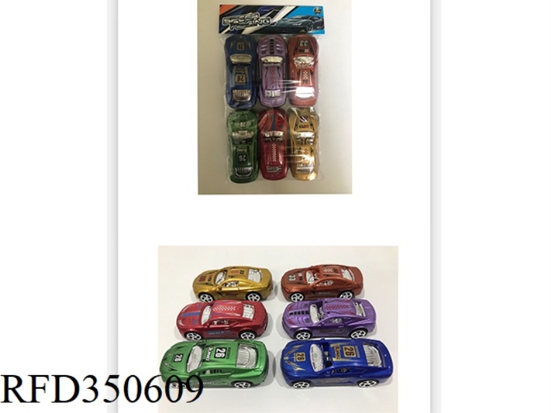 10.5CM PAINTED CAR PULL BACK