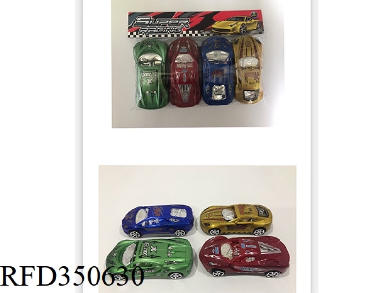 13CM PAINTED CAR PULL BACK