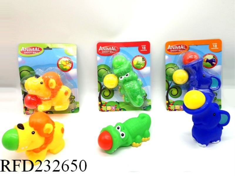 CARTOON ANIMAL EJECTOR WITH BALLS
