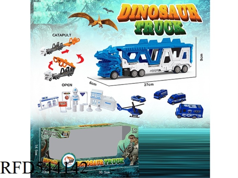 T-REX POLICE FOLDING EJECTION TRAILER