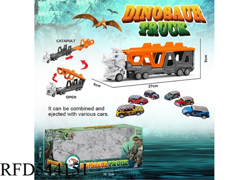 TRICERATOPS CITY FOLDING EJECTION TRAILER